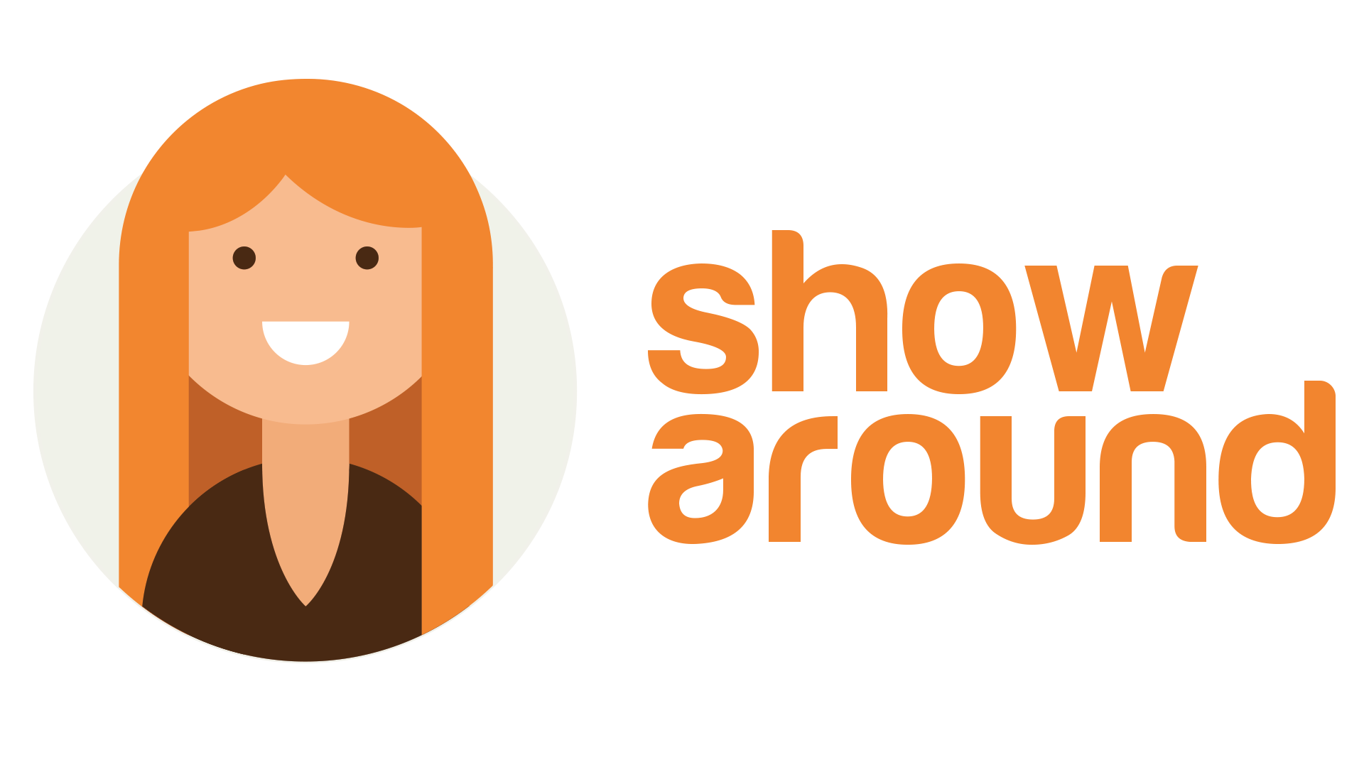 I could show you around. Show around. Show around app. Around logo. Word around me app logo.